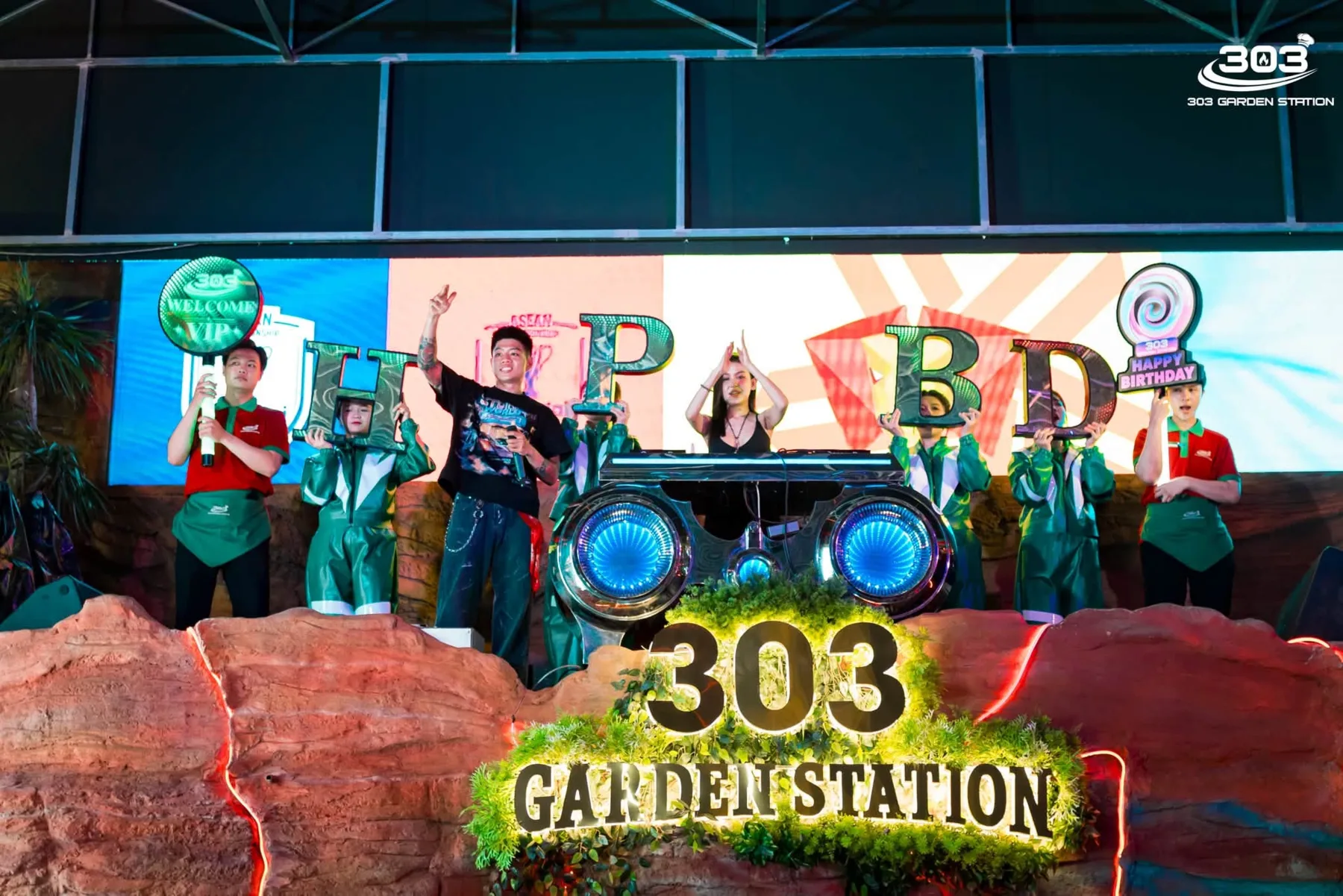 Không gian tổ chức sinh nhật tại 303 Garden Station